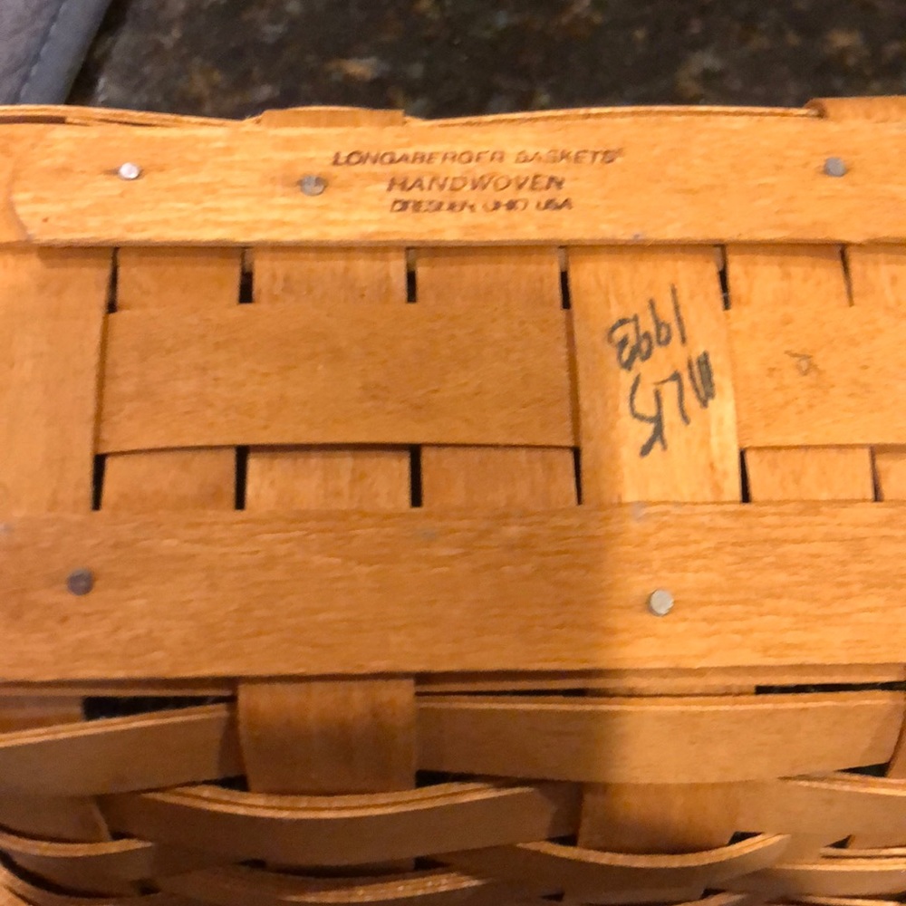 Longaberger Basket - Picture 3 of 3